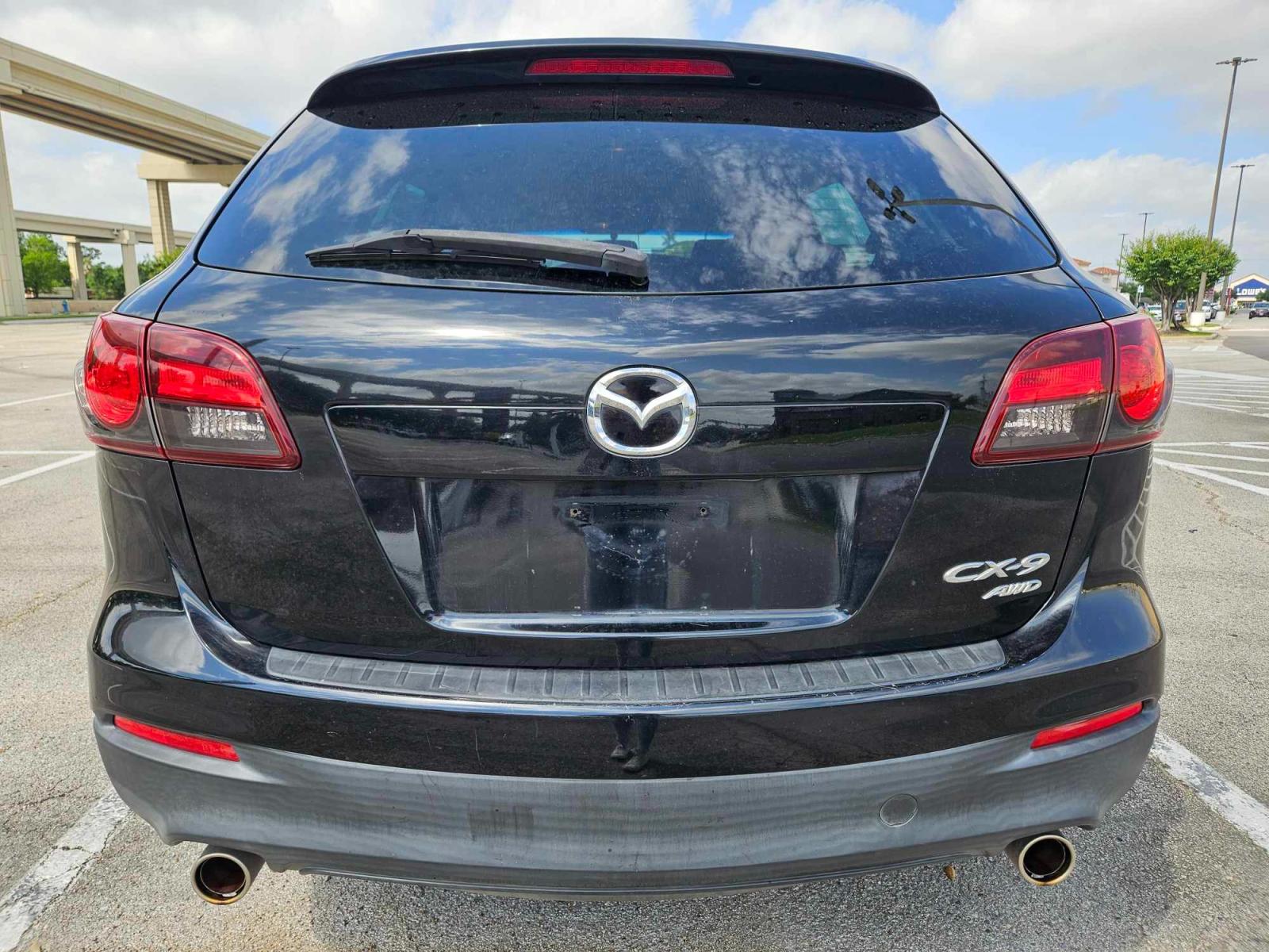 2014 Black Mazda CX-9 Sport AWD (JM3TB3BV6E0) with an 3.7L V6 DOHC 24V engine, 6-Speed Automatic transmission, located at 5005 Telephone Rd., Houston, TX, 77087, (713) 641-0980, 29.690666, -95.298683 - Photo #4